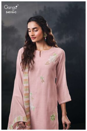 My Fashion Road Ganga Fashion Brisha Exclusive Fancy Ladies Dress | S4516 – C