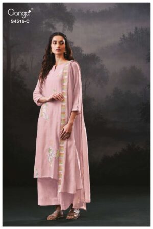 My Fashion Road Ganga Fashion Brisha Exclusive Fancy Ladies Dress | S4516 – C