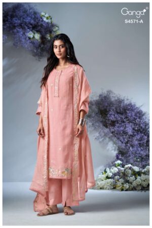 My Fashion Road Ganga Fashion Cassia Premium Designs Ladies Suit | S4571 – A