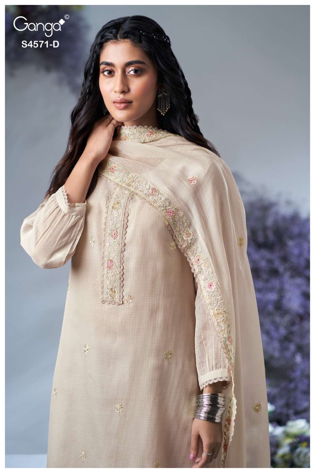 My Fashion Road Ganga Fashion Cassia Premium Designs Ladies Suit | S4571 – D My Fashion Road Ganga Fashion Cassia Premium Designs Ladies Suit | S4571 – D
