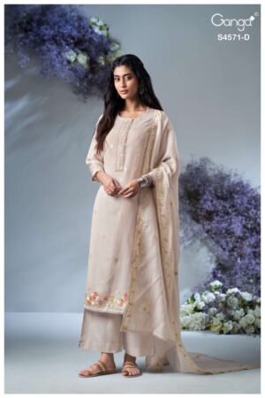 My Fashion Road Ganga Fashion Cassia Premium Designs Ladies Suit | S4571 – D