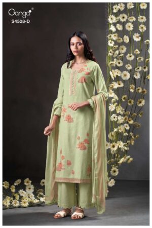 My Fashion Road Ganga Fashion Celia Exclusive Design Cotton Dress | S4528 – D