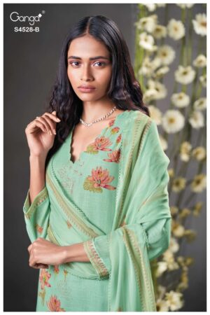 My Fashion Road Ganga Fashion Celia Exclusive Design Cotton Dress | S4528 – B