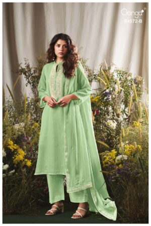 My Fashion Road Ganga Fashion Cenya Premium Designs Salwar Suit | S4572 – B