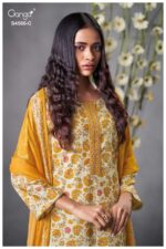 My Fashion Road Ganga Fashion Delyra Summer Wear Cotton Ganga Suit | S4586 – C