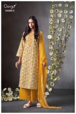 My Fashion Road Ganga Fashion Delyra Summer Wear Cotton Ganga Suit | S4586 – C