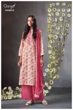 My Fashion Road Ganga Fashion Delyra Summer Wear Cotton Ganga Suit | S4586 – D