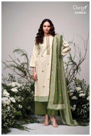 My Fashion Road Ganga Fashion Eliara Fancy Cotton Salwar Kameez | S4469 – B