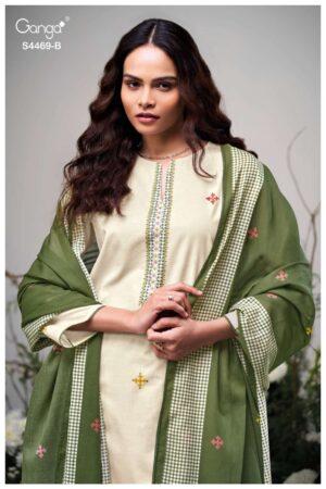 My Fashion Road Ganga Fashion Eliara Fancy Cotton Salwar Kameez | S4469 – B