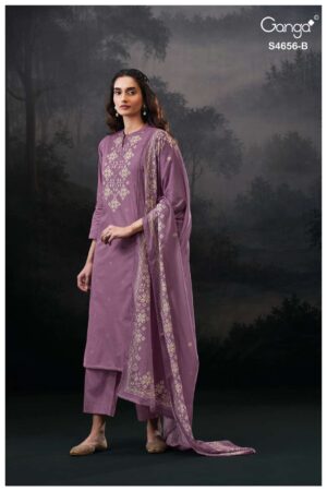 My Fashion Road Ganga Fashion Evaira Fancy Cotton Salwar Kameez | S4656 – B