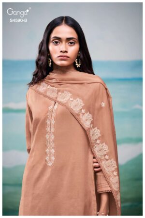 My Fashion Road Ganga Fashion Heyzra Exclusive Fancy Ladies Dress | S4590 – B