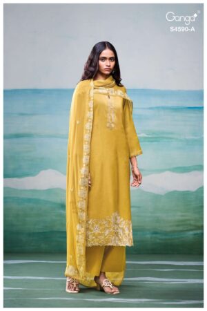 My Fashion Road Ganga Fashion Heyzra Exclusive Fancy Ladies Dress | S4590 – A