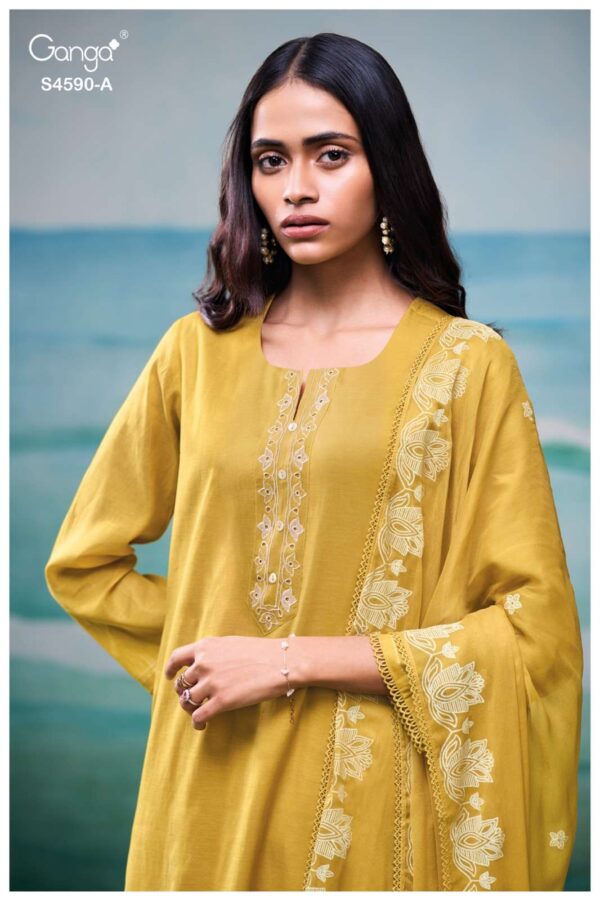 My Fashion Road Ganga Fashion Heyzra Exclusive Fancy Ladies Dress | S4590 – A