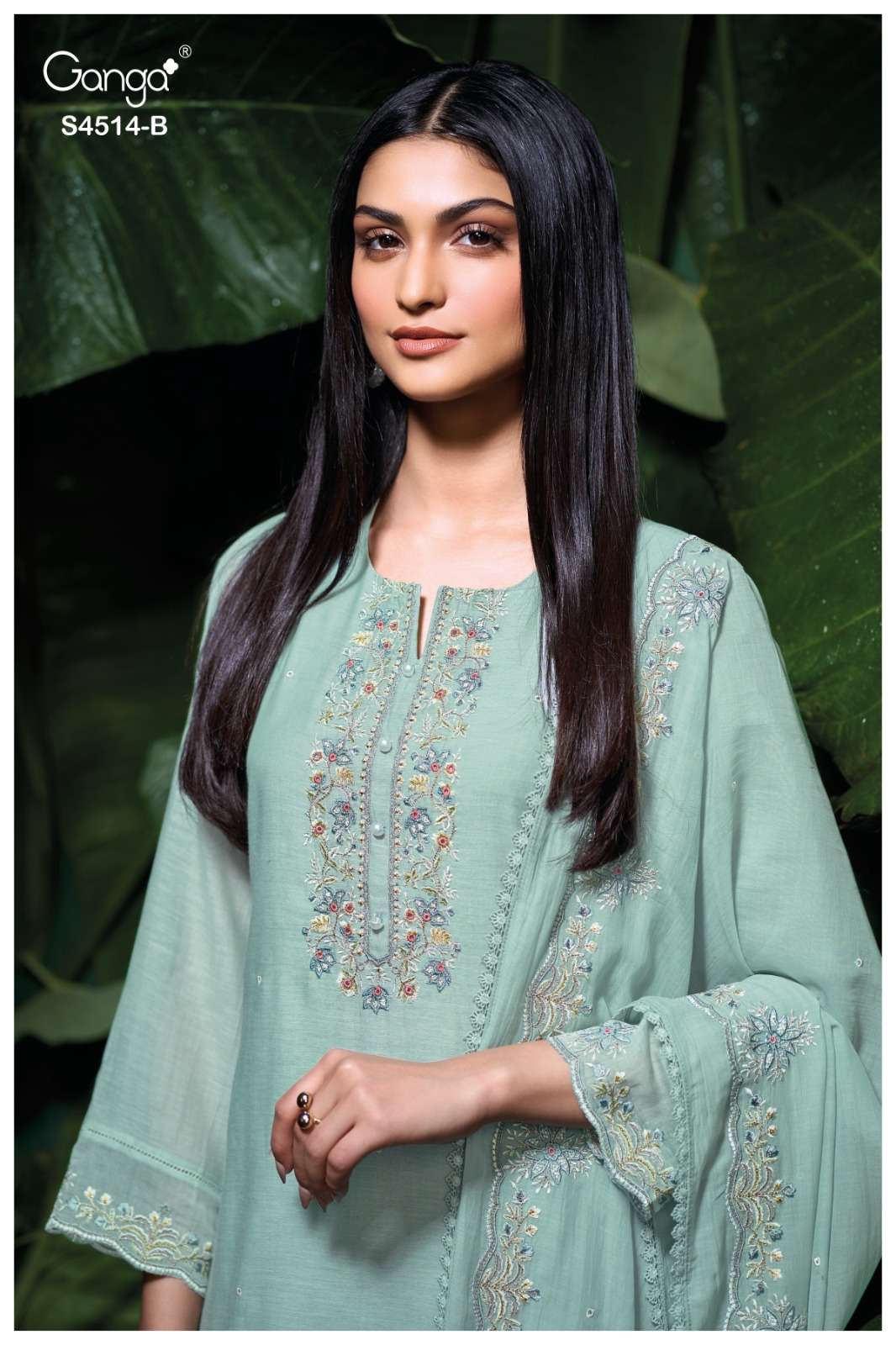 My Fashion Road Ganga Fashion Hiora Exclusive Designer Ladies Suit | S4514 – B My Fashion Road Ganga Fashion Hiora Exclusive Designer Ladies Suit | S4514 – B