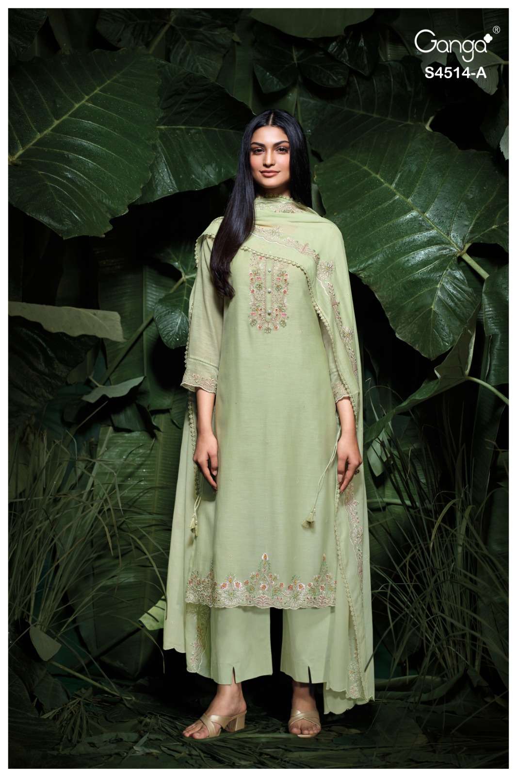 My Fashion Road Ganga Fashion Hiora Exclusive Designer Ladies Suit | S4514 – A My Fashion Road Ganga Fashion Hiora Exclusive Designer Ladies Suit | S4514 – A