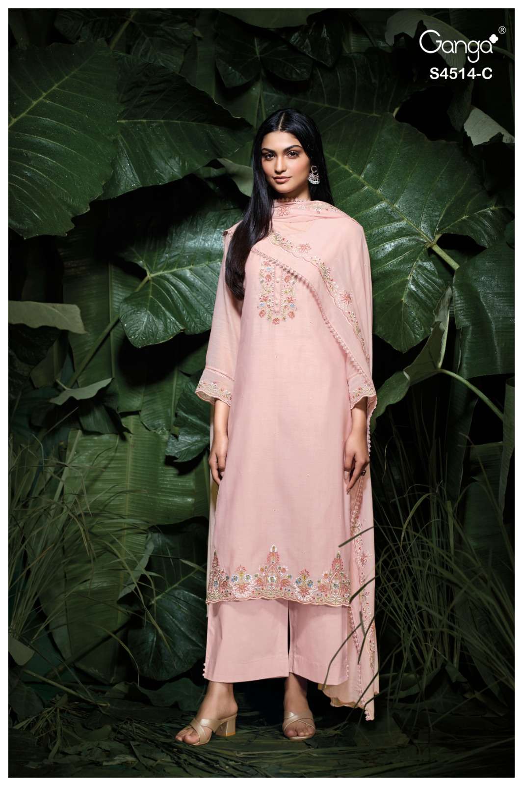 My Fashion Road Ganga Fashion Hiora Exclusive Designer Ladies Suit | S4514 – C My Fashion Road Ganga Fashion Hiora Exclusive Designer Ladies Suit | S4514 – C