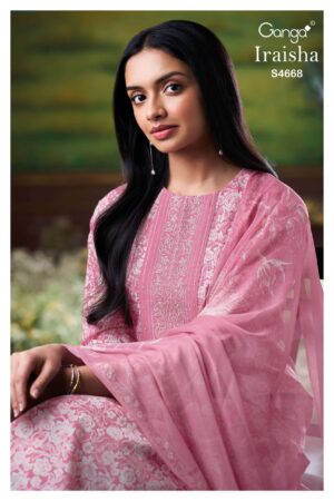 My Fashion Road Ganga Fashion Iraisha Exclusive Cotton Salwar Suit | S4668 – C