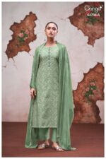 My Fashion Road Ganga Fashion Jixie Summer Wear Cotton Ladies Suit | S4706 – A
