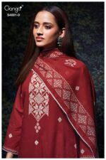 My Fashion Road Ganga Fashion Juvira Premium Wear Cotton Dress | S4691 – D