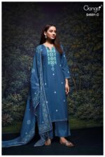 My Fashion Road Ganga Fashion Juvira Premium Wear Cotton Dress | S4691 – C