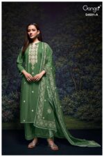 My Fashion Road Ganga Fashion Juvira Premium Wear Cotton Dress | S4691 – A