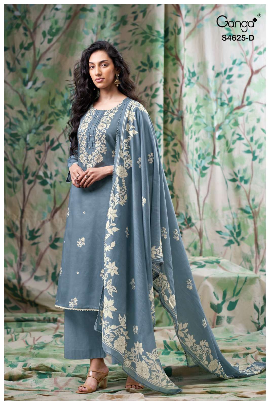My Fashion Road Ganga Fashion Kynna Exclusive Cotton Suit | S4625 – D My Fashion Road Ganga Fashion Kynna Exclusive Cotton Suit | S4625 – D