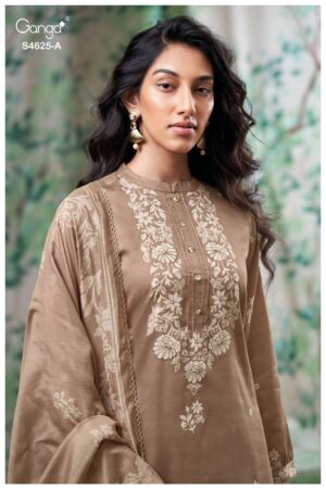 My Fashion Road Ganga Fashion Kynna Exclusive Cotton Suit | S4625 – A
