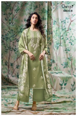 My Fashion Road Ganga Fashion Kynna Exclusive Cotton Suit | S4625 – B