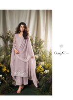 My Fashion Road Ganga Fashion Lehr Pure Linen Fancy Ladies Suit | C2323