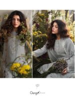 My Fashion Road Ganga Fashion Lehr Pure Linen Fancy Ladies Suit | C2325