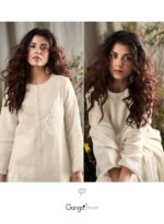 My Fashion Road Ganga Fashion Lehr Pure Linen Fancy Ladies Suit | C2322