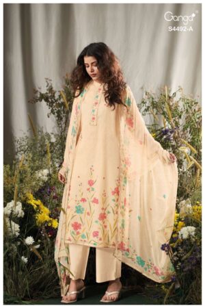 My Fashion Road Ganga Fashion Nolya Premium Wear Ladies Suit | S4492 – A