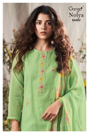 My Fashion Road Ganga Fashion Nolya Premium Wear Ladies Suit | S4492 – D