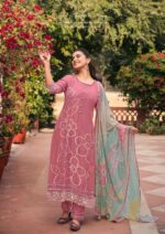 My Fashion Road Jay Vijay Aankh Micholi Fancy Chanderi Jacquard Designer Suit | 11004