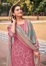 My Fashion Road Jay Vijay Aankh Micholi Fancy Chanderi Jacquard Designer Suit | 11004
