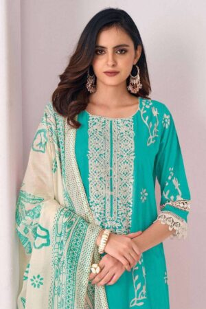 My Fashion Road Jay Vijay Alika Pure Cotton Premium Designs Suit | 3276 – B