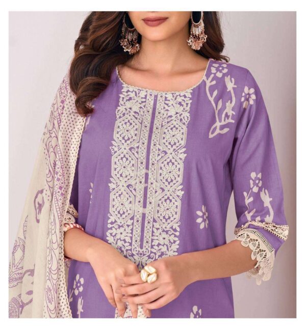 My Fashion Road Jay Vijay Alika Pure Cotton Premium Designs Suit | 3276 – C