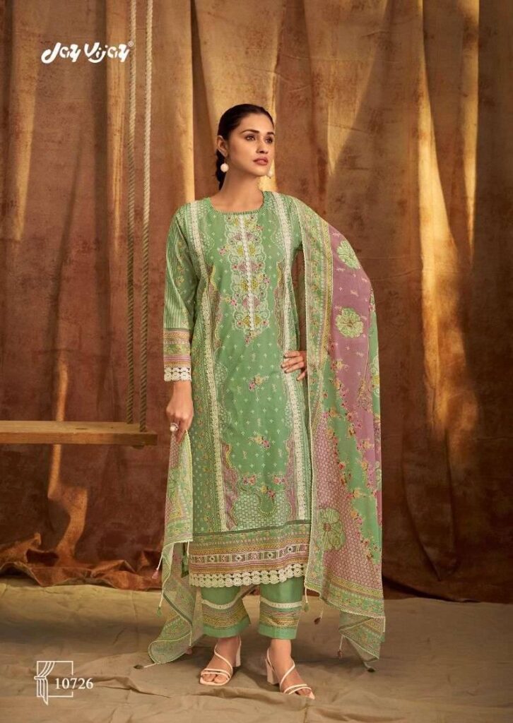 My Fashion Road Jay Vijay Bachpan Pure Cotton Fancy Salwar Suit | 10726