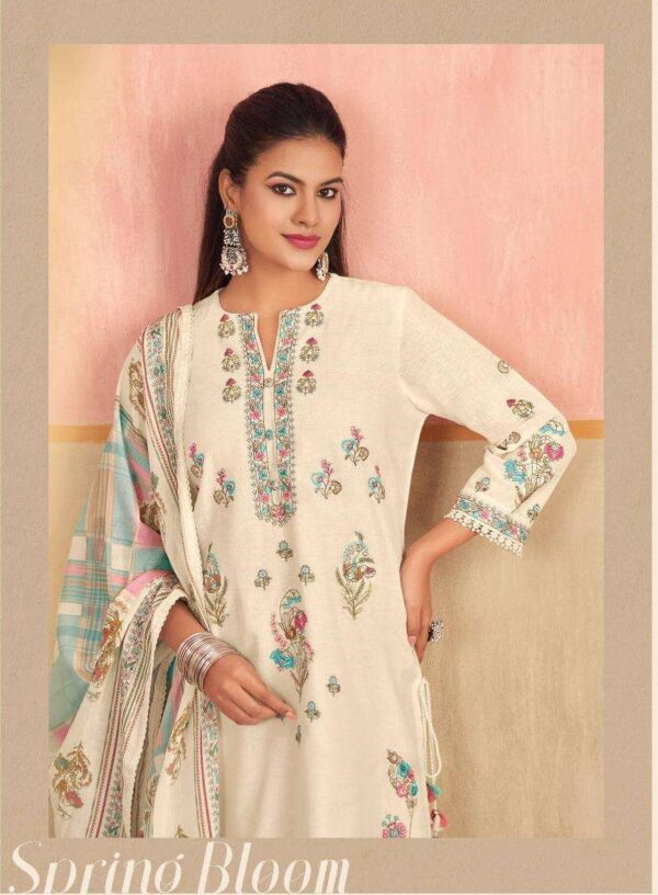 My Fashion Road Jay Vijay Dhoop Ka Chaata Summer Wear Pure Linen Suit | 10792