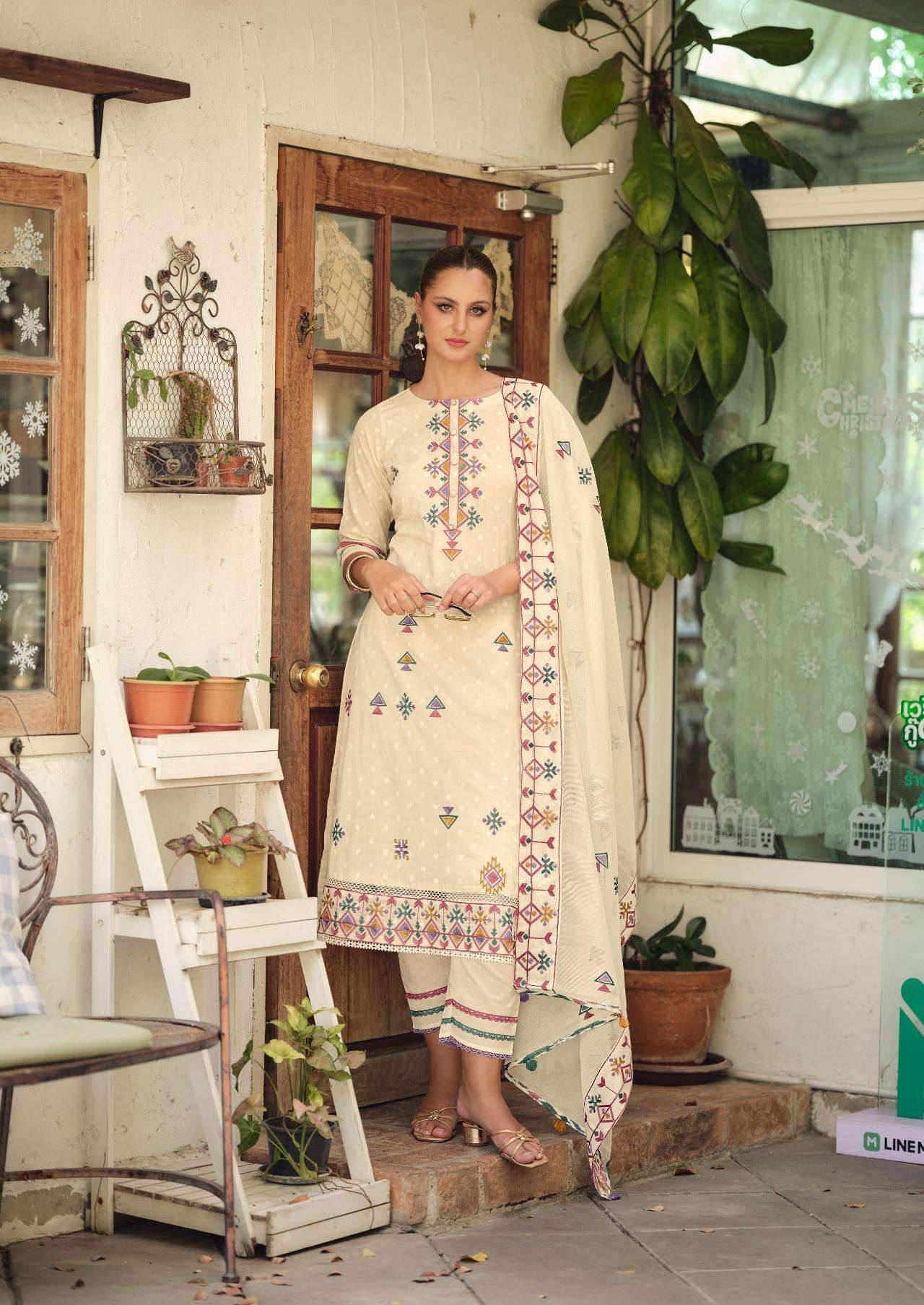 My Fashion Road Jay Vijay Earthwoven Exclusive Cotton Jacquard Suit | 10996 My Fashion Road Jay Vijay Earthwoven Exclusive Cotton Jacquard Suit | 10996
