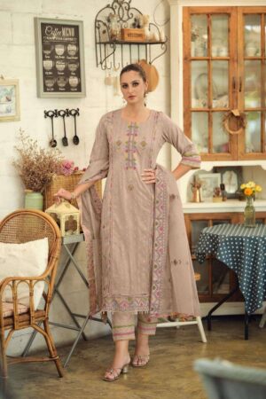 My Fashion Road Jay Vijay Earthwoven Exclusive Cotton Jacquard Suit | 10995