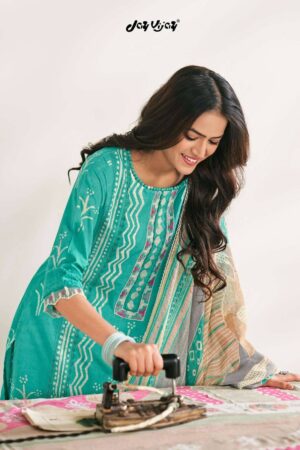 My Fashion Road Jay Vijay Gupshap Straight Style Cotton Suit | 10033