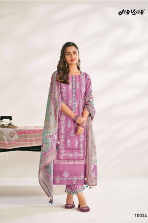 My Fashion Road Jay Vijay Gupshap Straight Style Cotton Suit | 10034