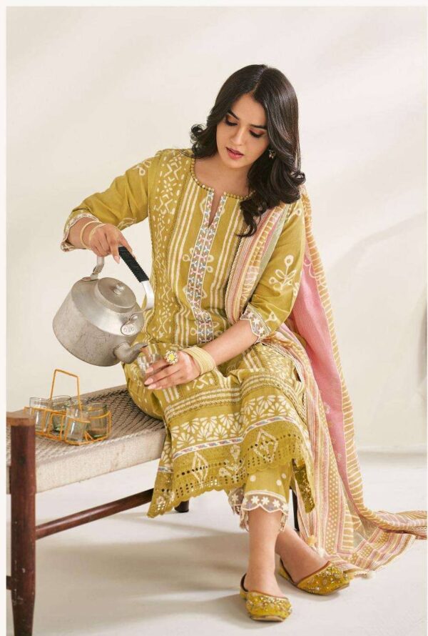 My Fashion Road Jay Vijay Gupshap Straight Style Cotton Suit | 10032