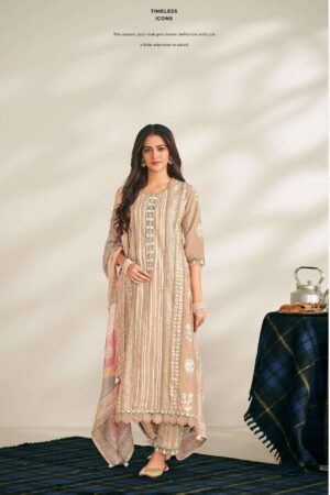My Fashion Road Jay Vijay Gupshap Straight Style Cotton Suit | 10036