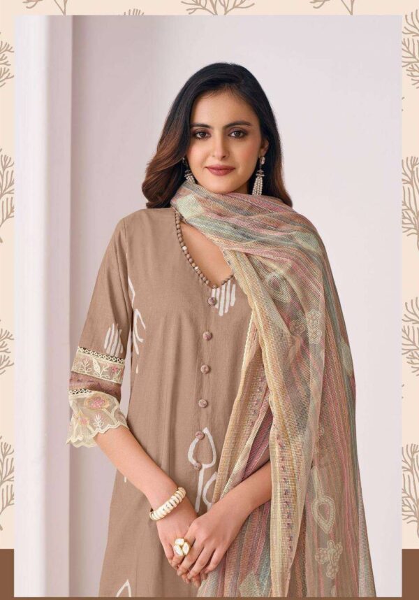 My Fashion Road Jay Vijay Imara Pure Cotton Designer Suit | 3275 – D