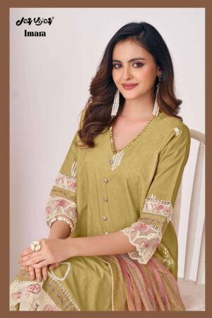 My Fashion Road Jay Vijay Imara Pure Cotton Designer Suit | 3275 – C