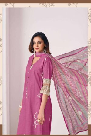 My Fashion Road Jay Vijay Imara Pure Cotton Designer Suit | 3275 – A