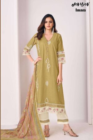 My Fashion Road Jay Vijay Imara Pure Cotton Designer Suit | 3275 – C