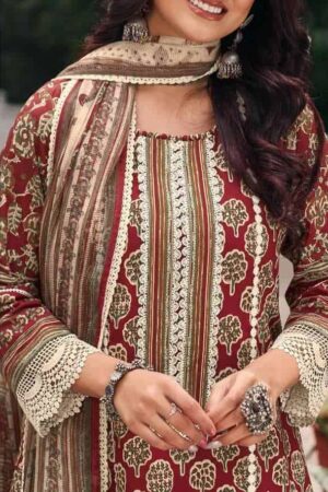 My Fashion Road Jay Vijay Mahek Premium Designs Cotton Suit | 10841